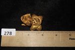 1 5/16" x 1 9/16" Pre-Columbian Tumbaga Frog Effigy Pendant, Motley COA, Found in Central Image - 6
