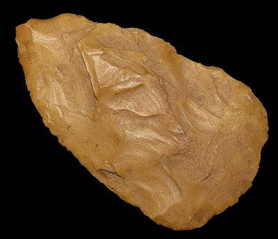 2 5/8" Thin Archaic Blade, Found By Jeff Thompson in Either Florida or Georgia