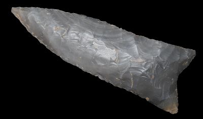 3 3/4" Dalton, Hornstone, Likely Kentucky, Ex Jeff Thompson Collection