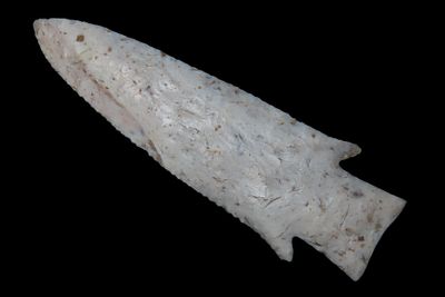 5 1/8" X 1 11/16" Hardin, Stermer COA, Found in Morgan Co, IL.,