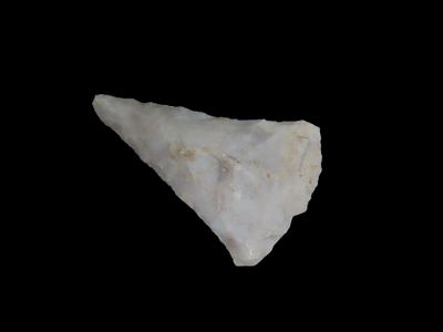 1 1/4" Fort Ancient Pt. Found In 1929 Near The City Of Ashland Boyd Co. Kentucky