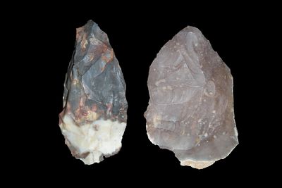 Lot of 2 Flint Tools from Texas