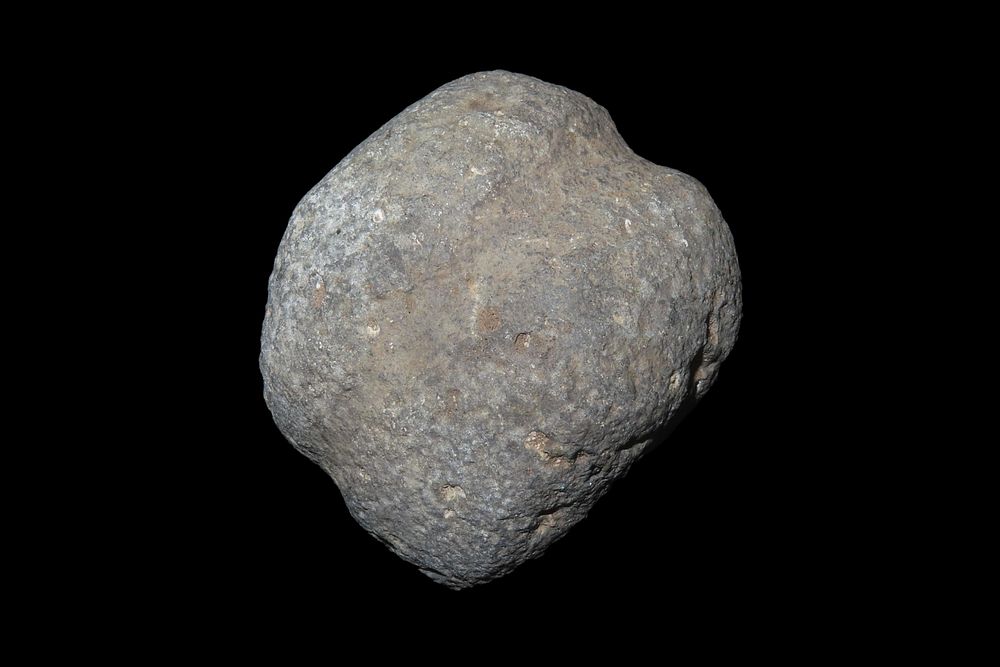 2 1/4" x 2 1/2" Full Groove Hammerstone, found in Texas