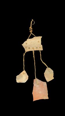 Native American Made Wind Chimes, with Authentic Southwest Pottery