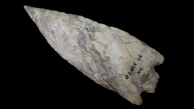 4 7/8" Melhville/Smith, Ozark Co., Missouri, Banded Mozarkite, Ex. Jim Lee, Ex. Dickey