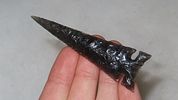 2 3/4" x 3/4" CAST of Novaculite Cahokia PointImage - 2