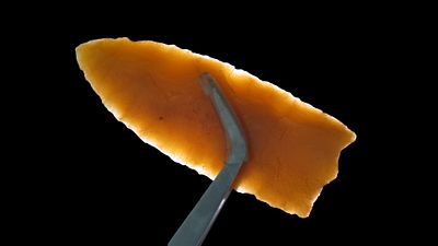 3" x 1 1/4" CAST of Clovis Point