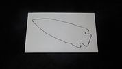4 3/8" x 1 1/2" Stillwell, Found in Pettis Co. Missouri, Ex. Herb Mangold CollectionImage - 7