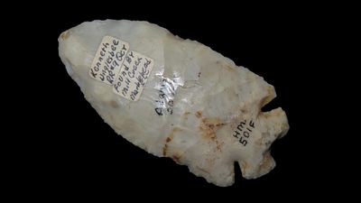 3 1/4" x 1 5/8" Dovetail, Found in Adams Co. Illinois by Kenneth Unglesbee North East of 