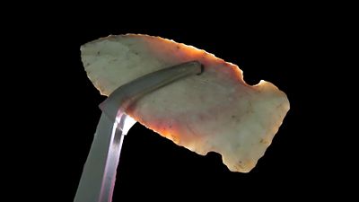 2 1/4" x 1" Godar, Found in Adams Co. Illinois by Tony Weitholder, Ex. Herb Mangold Collection