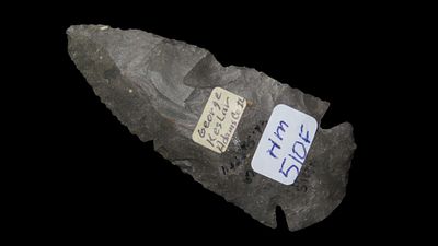 3 1/4" x 1 1/2" Dovetail, Found in Adams Co. Illinois by George Keslar in the town of Adams 