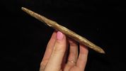 5 1/4" x 2 3/8" Knife Blade, Found in Adams Co. Illinois by Art Lepper on his farm south of Image - 2