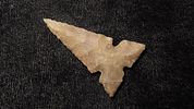 1 7/16" x 7/8" Cahokia, Partain COA, Made of Brown Quartzite, Found in Illinois, Ex. James Image - 1