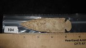 3 3/4" x 1 3/16" Dovetail, Motley COA, Found in Adams County, IllinoisImage - 7
