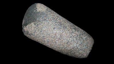 3 3/4" Rare Greenstone Jade Celt Found in Guatemala