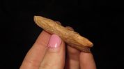 2 1/8" x 1 1/4" Pink Shades, Raddatz, Yellow Jasper, Stoddard Co. MissouriImage - 2