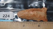 2 1/8" x 1 1/4" Pink Shades, Raddatz, Yellow Jasper, Stoddard Co. MissouriImage - 8