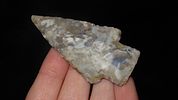 2 7/16" Hardin Point, Found in Pike Co. Arkansas, Purchased from Caddo Trading Co., Ex. Harrell Image - 1