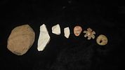Lot of Misc. Stone and Flint ItemsImage - 1