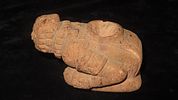 4 3/4” Sandstone Block Pipe, Effigy ReproductionImage - 2