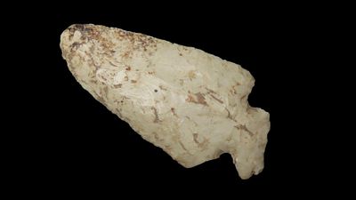 4 1/4" Heartbreaker Thebes Point, Found in Cooper Co. Missouri