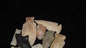 Lot of Various Archaic Woodland Arrowheads, Found in Butler Co. Ohio, Ex Rocky Moore CollectionImage - 1