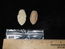 Lot of 2 Lancelot Points, found in same site, near Payson, ILImage - 2