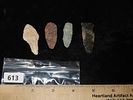 Lot of 4 Midwestern PointsImage - 2