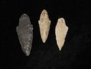 Lot of 3 Adena Points, Illinois Riverbottoms, Adams County, IllinoisImage - 1