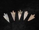 Lot of 5 Outstanding Well-Made Neolithic Points, Sierra DesertImage - 3