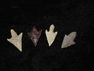 Lot of 4 Sierra Desert Neolithic PointsImage - 5