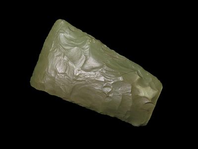 3 1/4" Long Adze/Celt, Extremely Rare Green Jasper, Tenerian Culture: 5000-2500 BC, African 