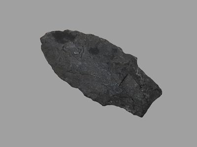 Arrowhead, Made from Black Basalt, Found in Northern California
