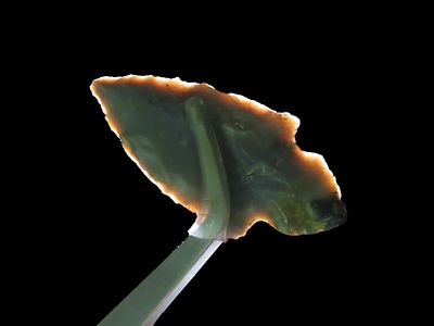 2 1/8" Turkey Tail, Kentucky, Ex Dennis Bushey, Ex Jim Lee Collection, Ex Jerry Dickey
