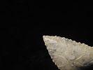 1 13/16" Superior Kirk Corner Notch, Serrated, Jackson Co. Alabama, Ex Jim Lee Collection, Ex Image - 3