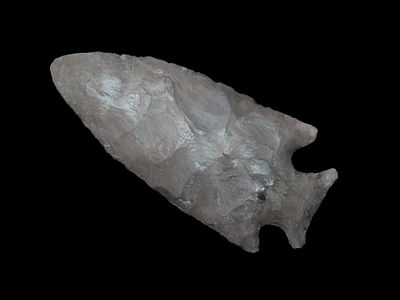 3 1/8" Motley. Restored. Southeast Missouri. Ex Walt McIntire Collection.