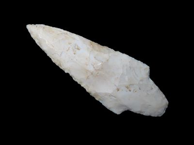 3 7/8" Dickson. Pike County, Illinois. Found by Paul Settles.