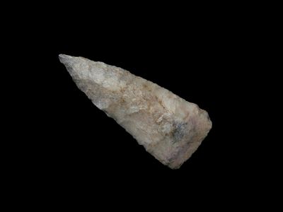 1 1/2" Madison Point. Crable Site. Fulton County, Illinois.