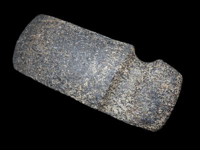 Outstanding Iowa Slant Groove Axe, Dickey & Motley COA's. Found in N.E. Missouri. Incredible 