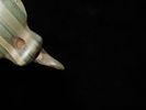 Oustanding 4" Banded Slate Animal Effigy Birdstone, Pennsylvania, Motley COA. Beautiful Vivid Image - 7