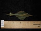 Oustanding 4" Banded Slate Animal Effigy Birdstone, Pennsylvania, Motley COA. Beautiful Vivid Image - 9
