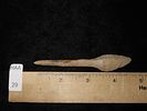 3 3/4" Paddle Drill, Pottawatomie Co. Kansas. Finely Flaked example with great patina.Image - 9