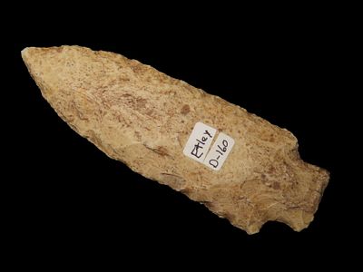 4 3/4" Etley, Adams Co. Illinois. Nice large classic example with heavy patination.