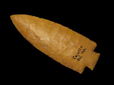 Incredible 4 1/8" Short Stem Hardin, Fayette Co. Illinois. Motley, Rogers. & Black COA's. Ex 