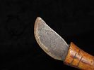 Rare 5 1/4" Original Bone Handle Knife, Alaska. Motley COA. Nicely Engraved Bone Handle with Image - 3
