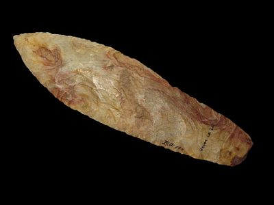 Outstanding 8 3/8" Morse Knife, Union Co. Illinois. Motley COA. Ex Dennis Smith, Mitch Lewis. 