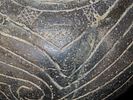 Exceptional Caddo Taylor Engraved Pottery Water Bottle, Arkansas. Ex Daniel Wolf Collection. Image - 4