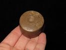 Incredible Fort Ancient Discoidal Effigy Pipe from Ohio. Motley COA. Made from a well polished Image - 1