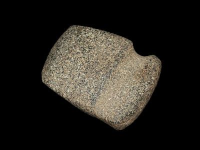 Nice 5 1/2" Three Quarter Groove Axe, Jefferson Co. Kentucky. Motley COA. Highly developed 