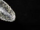 Incredible 3 3/8" Boatstone, Iroquois Co. Illinois. Motley COA. Amazing form and great polish. Image - 4